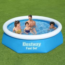 Bestway Oppblåsbart Basseng Fast Set