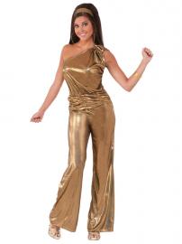 Gold Lady Disco Kostyme