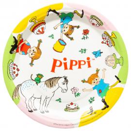 Pippi Papptallerkener 8-pakning