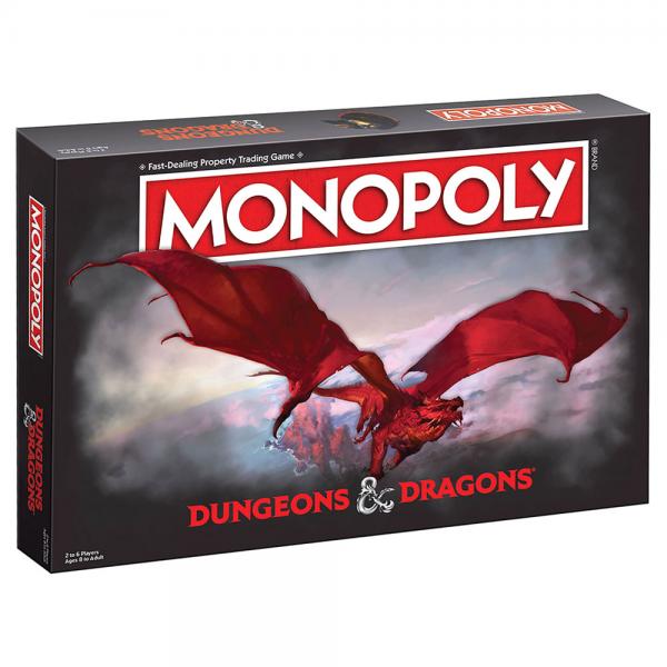 Monopol Dungeons and Dragons Spill