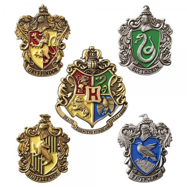 Hogwarts Houses Brosjer