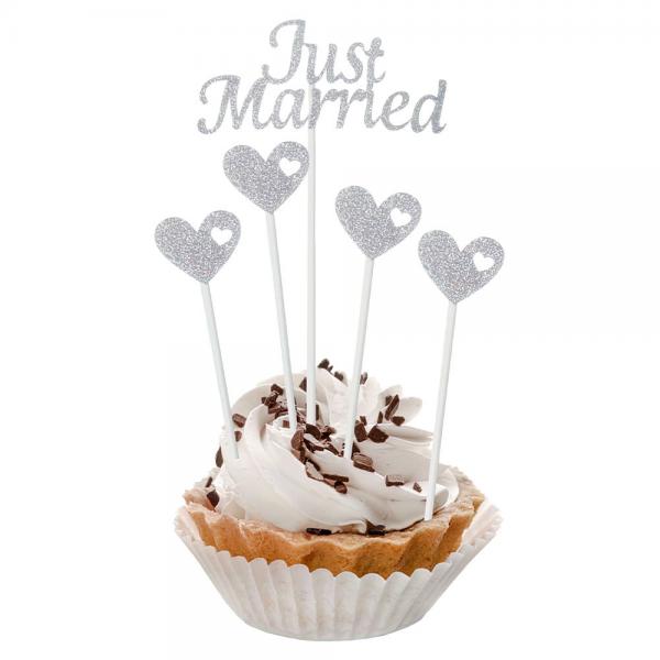 Just Married Kakepynt Slv