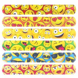 Slap Bracelet Slapwrap Bånd Emoji