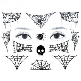 Halloween Midlertidige Tatoveringer O