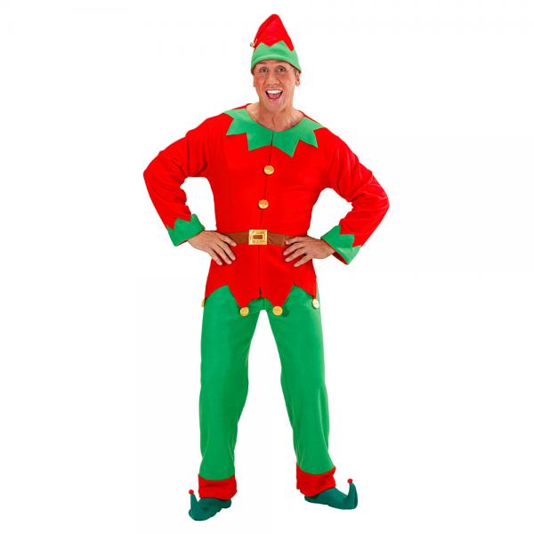 Santas Little Helper Elf Kostyme Herre