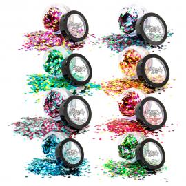 PaintGlow Chunky Glitter Blends Pot Bionedbrytbar