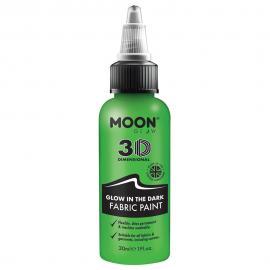 Moon Glow Selvlysende Tekstilfarge Grønn 30 ml