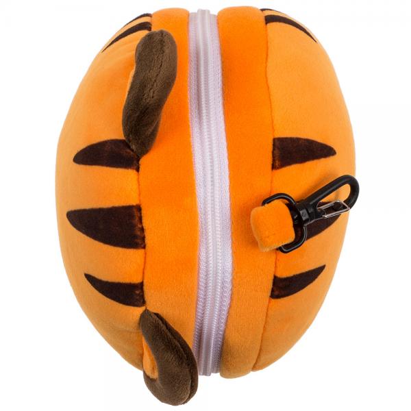 Tiger Plush Reisepute med yemaske