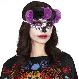 Catrina Øyemaske med Blomster