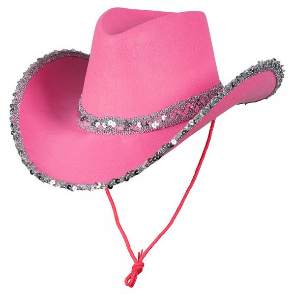 Cowgirl Hatt Rosa