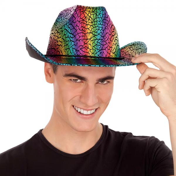 Cowboyhatt Regnbue