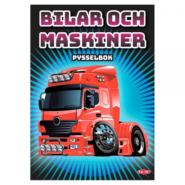 Aktivitetsbok Bilar och Maskiner