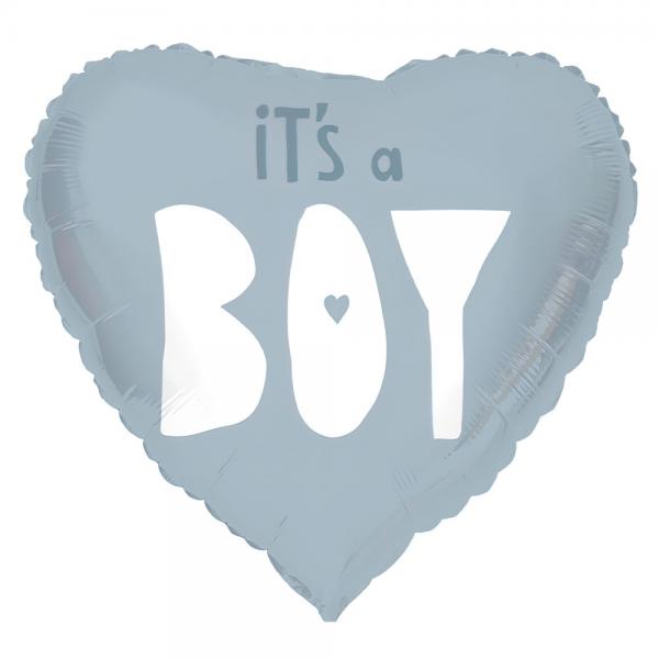 Folieballong Hjerte It's A Boy