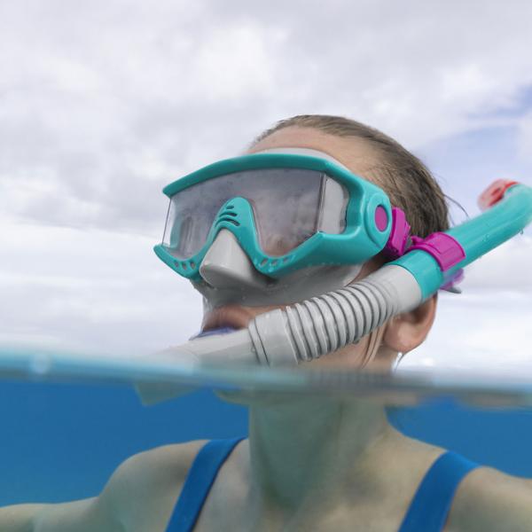 Snorkelsett med Svmmefinner Spark Wave