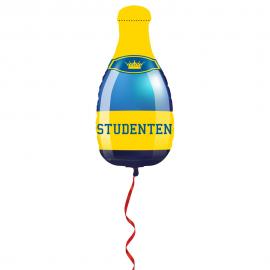 Svensk Studentfeiring Folieballong Flaske