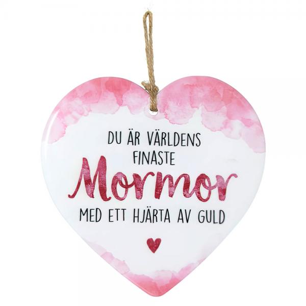 Mormor Keramikkhjerte