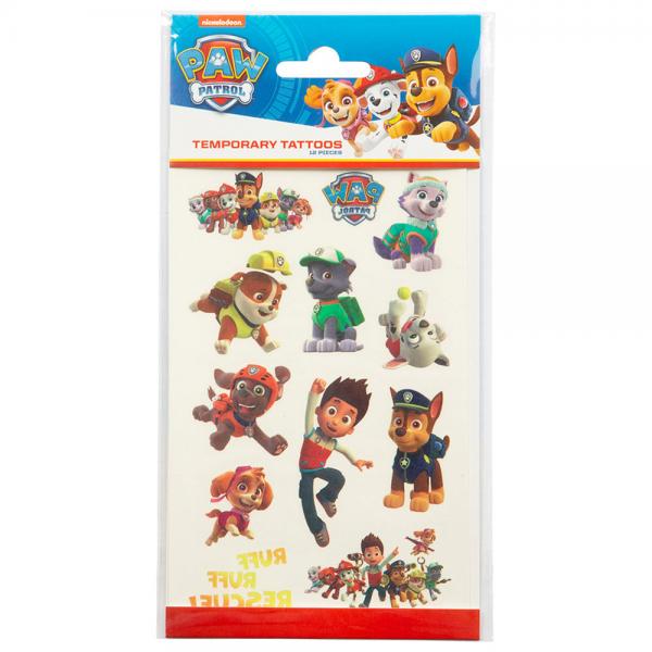 Paw Patrol Midlertidige Tatoveringer