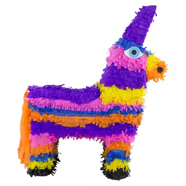 Pinata Flerfarget esel