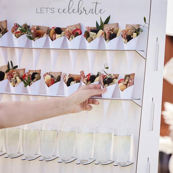 Snacks- og Drinkholder Botanical Wedding