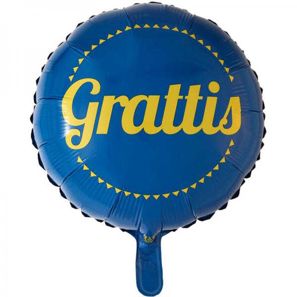 Svensk Studentfeiring Ballong Grattis