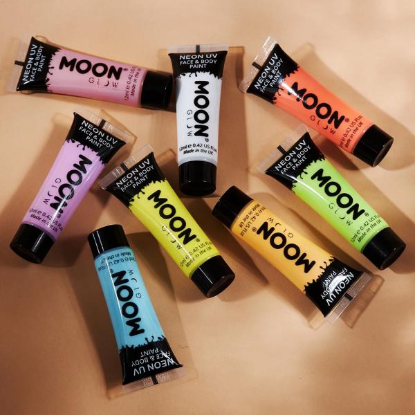 Moon Glow Pastell Neon UV Kropps- & Ansiktsfarge