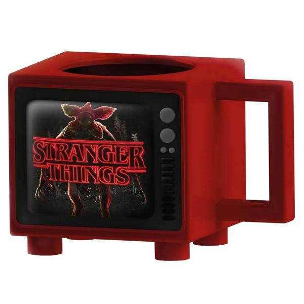 Varmeflsomt Krus Stranger Things Retro-TV