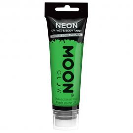 Moon Glow Neon UV Kropps- & Ansiktsfarge Grønn 75 ml