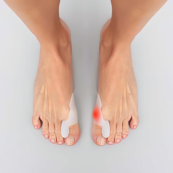 Tbeskyttelse Silikon Hallux Valgus