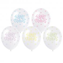 Baby Shower Ballonger Pastell