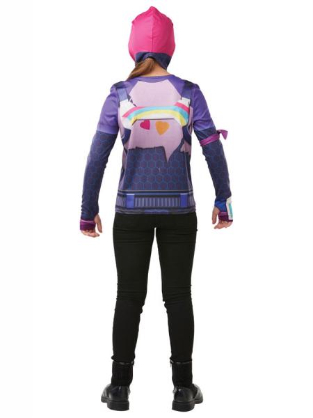 Fortnite Brite Bomber Skjorte og Hette Barn