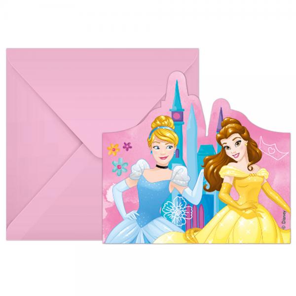 Invitasjonskort Disney Prinsesser Live Your Story