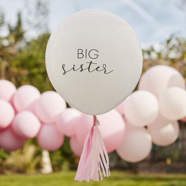 Big Sister Ballong Hello Baby