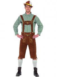 Oktoberfest Lederhosen Kostyme Deluxe