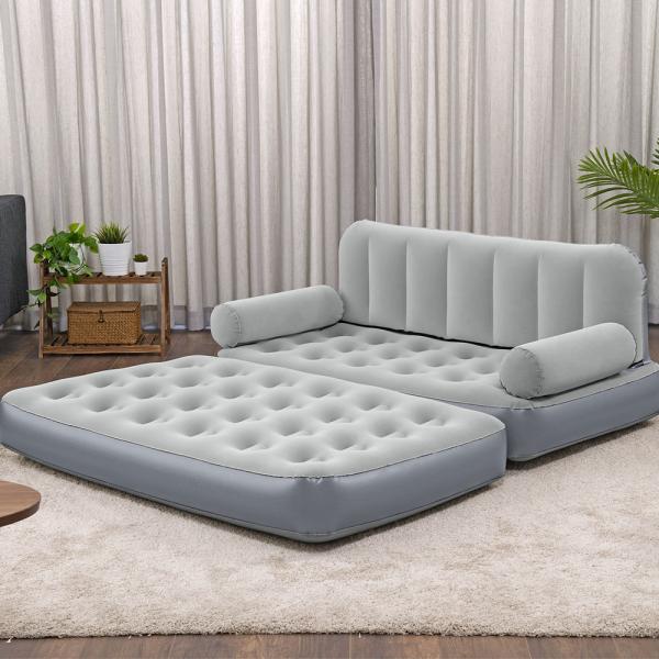 Oppblsbar Sofa 3-In-1 Innebygd Luftpumpe Multi-Max