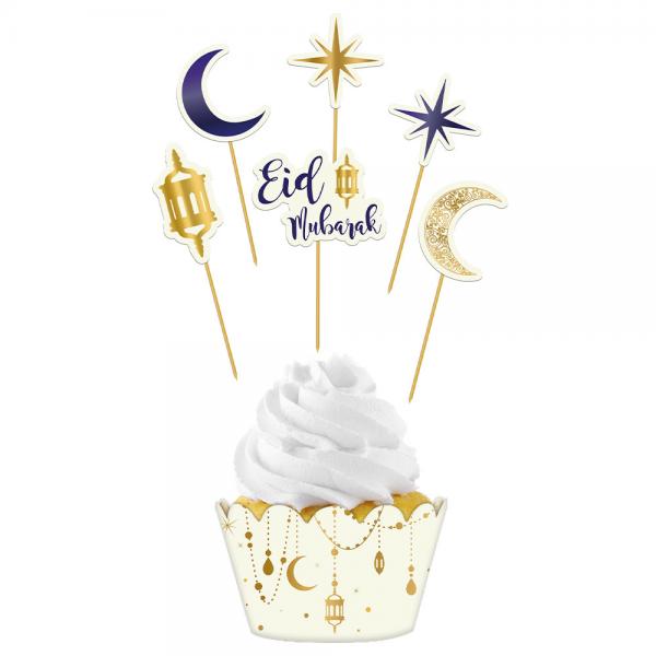 Eid Mubarak Cupcake Dekorasjoner