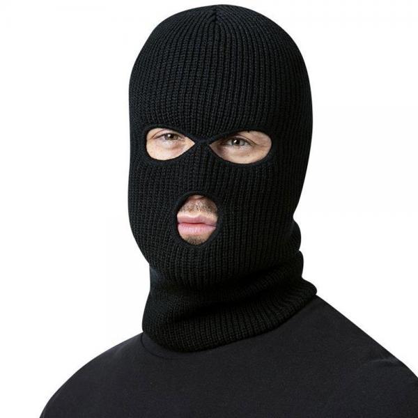 Balaclava Skimaske Svart