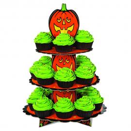 Muffinsstativ Halloween Gresskar