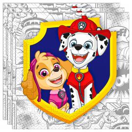 Paw Patrol Servietter Komposterbare