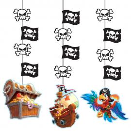 Hengende Pynt Pirate Treasure