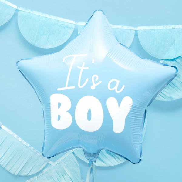 It's A Boy Stjerneformet Ballong