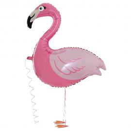 Folieballong med Ben Flamingo Airwalker