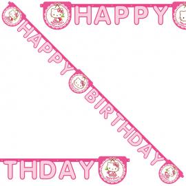 Hello Kitty Happy Birthday Girlander