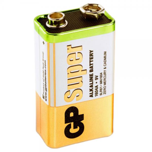 9V-Batteri GP Super Alkaline