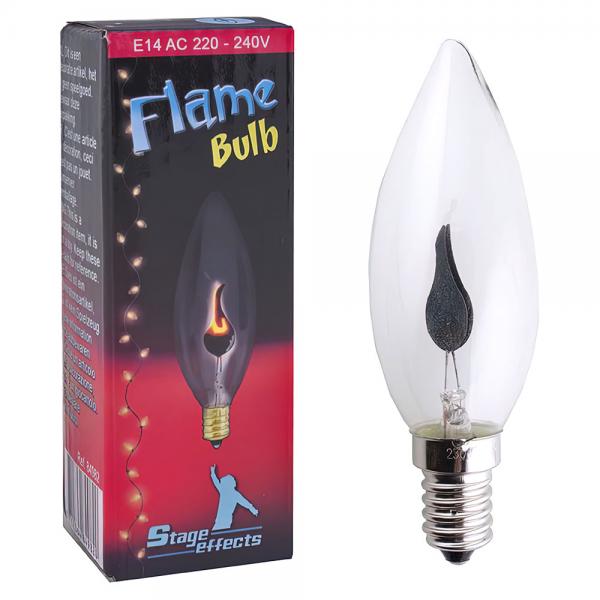 Lampe med Flamme