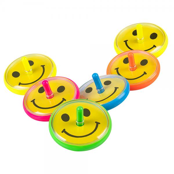 Spin Tops Smiley Leker