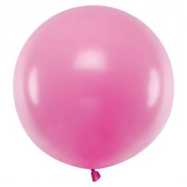 Stor Latexballong Pastell Fuksia