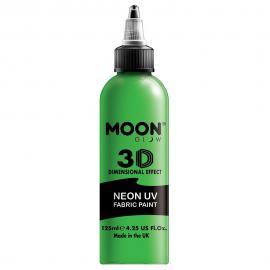 Moon Glow Neon UV Tekstilfarge Grønn 125 ml