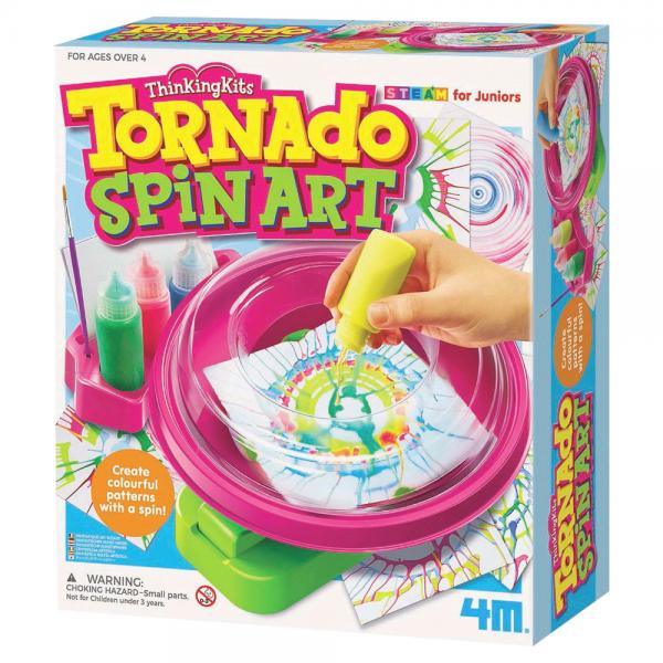 Tornado Spin Art Malesett