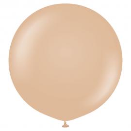 Brune Store Latexballonger Desert Sand