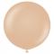 Brune Store Latexballonger Desert Sand